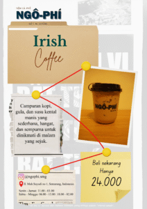 Konten Kedai Kopi Menu Irish Coffee Ala Ngophi