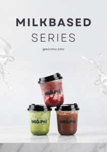 Konten Kedai Kopi MILKBASED SERIES Favoritnya Pecinta Minuman Creamy!